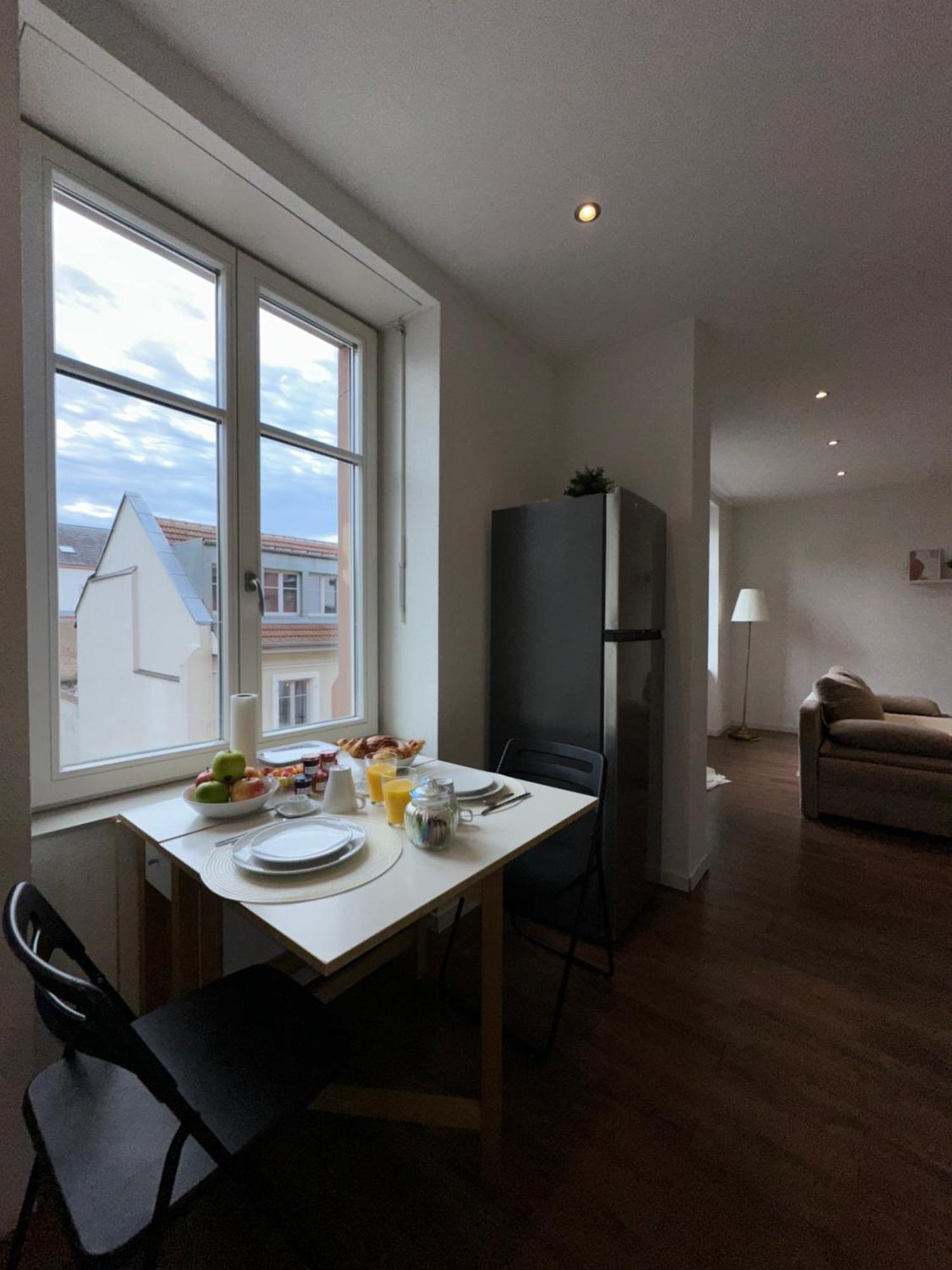 # Le 3 # Joli Appartement T3 Mulhouse Centre, Neuf, Calme Et Tout Equipe Dış mekan fotoğraf