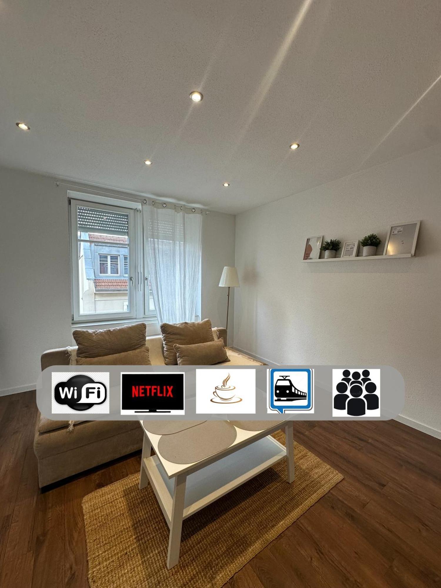 # Le 3 # Joli Appartement T3 Mulhouse Centre, Neuf, Calme Et Tout Equipe Dış mekan fotoğraf
